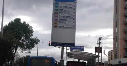 PARADERO SITP LOS ANDES  174A03